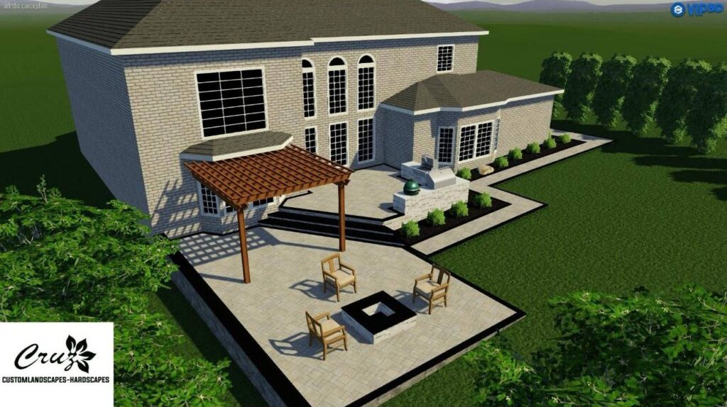 3D design & Installation Landscape - Hardscape 8 Hardscaping in North & South Carolina